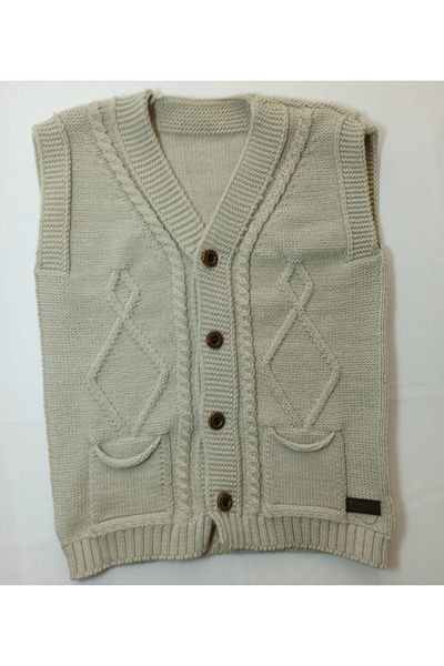 ÖZBEBİŞİM Baby And Kids Knitwear Knitted Vest