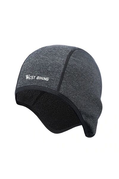 SYNOPE Gray Windproof Cap - Running, Skiing, Cycling Cap