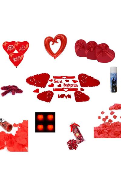 KAZIM ALIÇ 14 Şubat Sevgililer Günü Seti Aşk Paketi Zengin Içerik