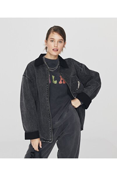 Twist Oversize Denim Jacket