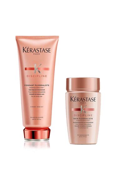 Kerastase بلسم الانضباط فوندان فلويداليست 200 مل + شامبو الانضباط 80 مل Noonl...