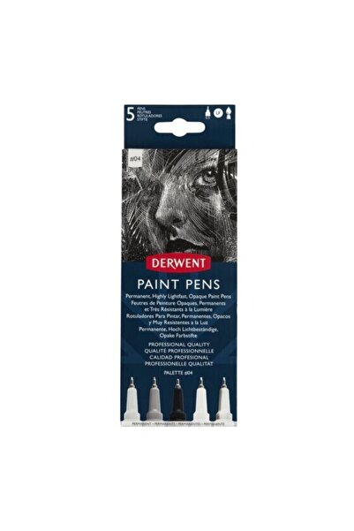 Derwent : Graphic Line Painter : Color Drawing Pen Set : 5 Color : No 4