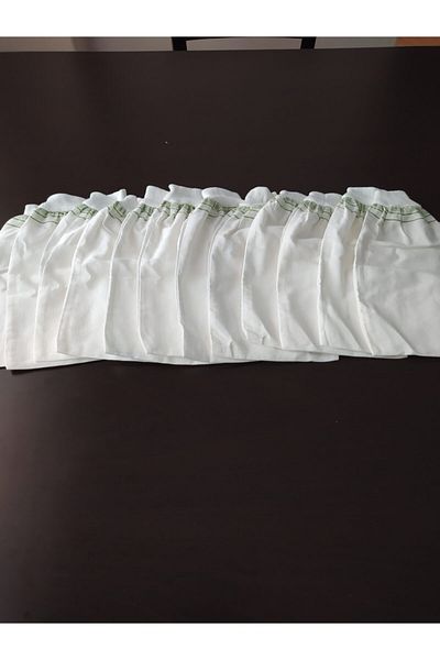 Kelebek Kese Bath Scrub 12 Pieces Elastic Thin