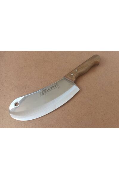 Lazoğlu Ahşap Sap Soğan Börek Pide Bıçağı Satırı