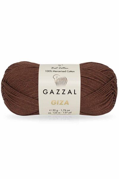 Gazzal Mercerized Cotton Yarn Giza 50 Gr., για Amigurumi και πλέξιμο στο χέρι 2485