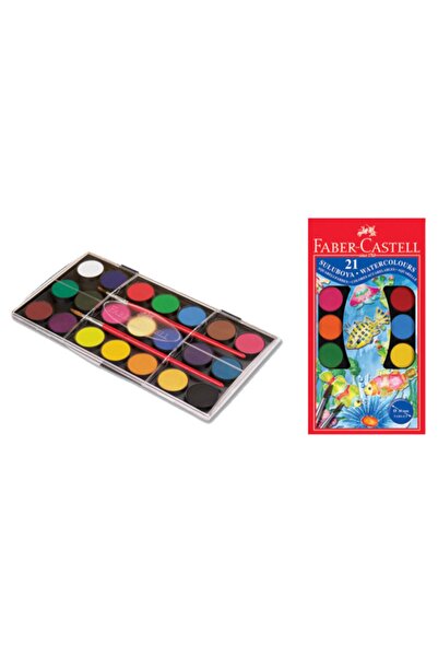 Faber Castell Faber-castell Redline Suluboya Büyük Boy 21 Renk 5292125021000