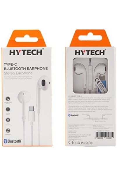 Hytech Hy-xbk53 Beyaz Ios Telefon Uyumlu Typec Konnektörlü Bluetooth Kulaklık