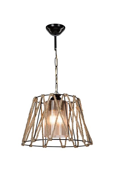 Modelight Gezegen Tekli Optik Bal Camlı Avize