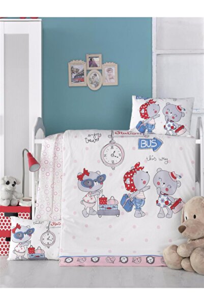 Komfort Home طقم نوم أطفال قطن (مع لحاف و+2 وسادة)