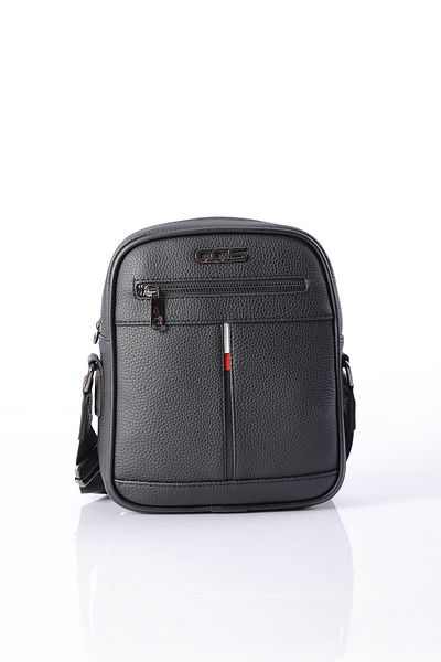 ÇÇS Unisex Black Crossbody Messenger Bag 31275
