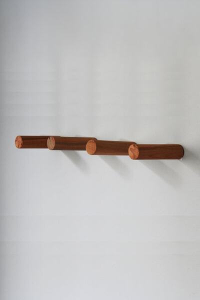 Alyones Akçaağaç Minimalist Duvar Kancası, Modern Askılık 4'lü