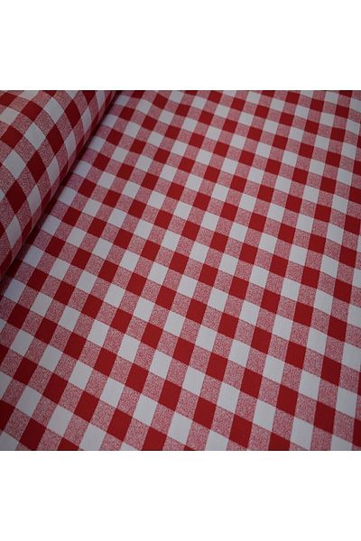 daisy star 180 Cm Width Checkered Pattern Duck Linen Fabric