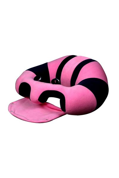 Teknor Pink Navy Blue Baby Cushion - 60X50 Fiber, 100% Silicone