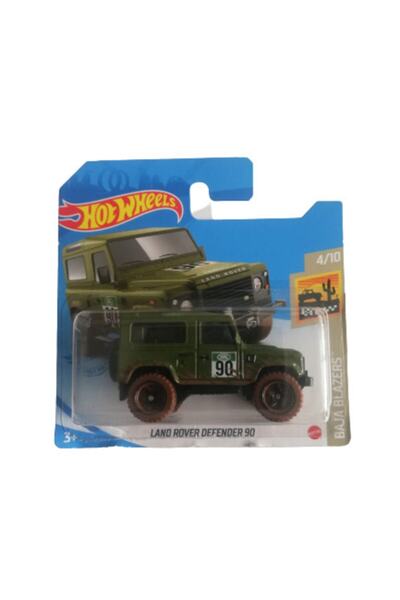 HOT WHEELS Land Rover Defender 90 Özel Suv Off Road % 100 Orjınal