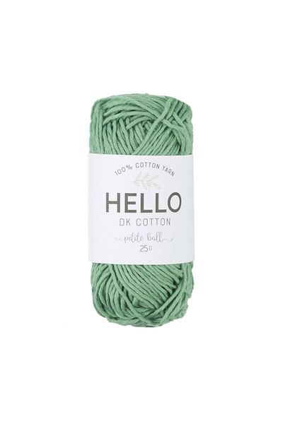 Hello Βαμβακερό νήμα πλεξίματος - Dk Cotton Yarn 137 25 Gr