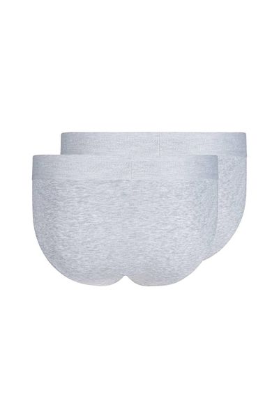 Skiny 2er-Pack Herren-Tanga-Slip – Baumwolle Retro, Unterhose, Feinripp, Baumwolle