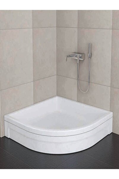 Sırduş 80x80x16 Oval Panelli Duş Teknesi