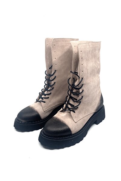 Favgi Girolan Vizon Süet Kadın Postal