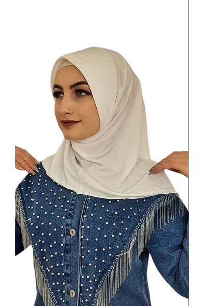 erasra class Tactical Practical Scarf - Hajj - Umrah - Ecru Color Suitable for Daily Use