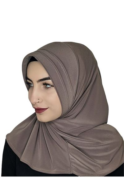 erasra class Ready Made Scarf Practical Model Mink Color
