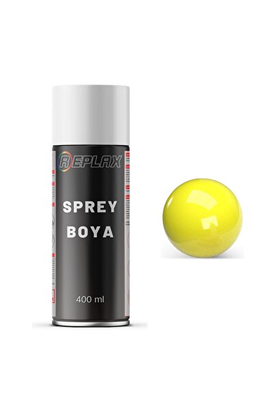 REPLAX Motorsiklet Boyası Açık Sarı Sprey Boya 400 Ml.