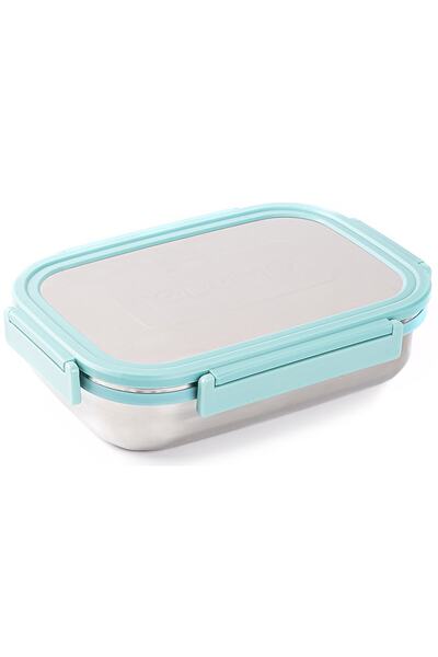 Tantitoni Tedemeı Stainless Steel Rectangular Food Carrying Container 1l