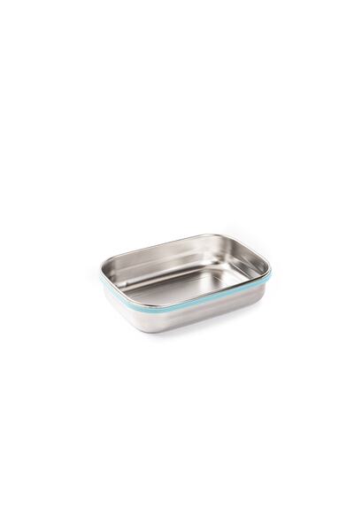 Tantitoni Tedemeı Stainless Steel Rectangular Food Carrying Container 1l