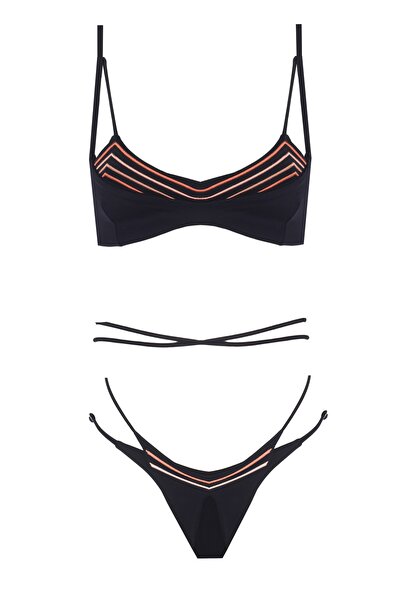 Monument Swimwear Pheme - Bikini Takım - Mat Bakır