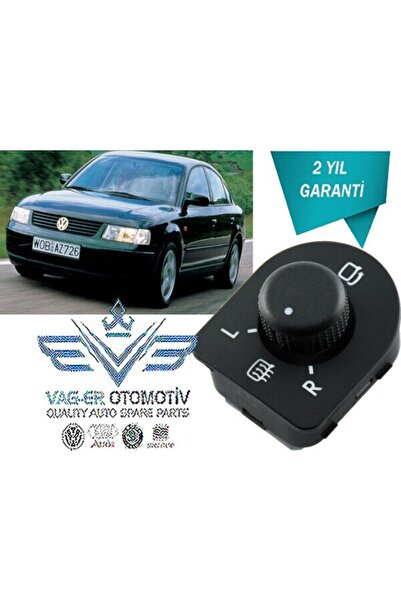 Genel Markalar Passat B5 1997-2000 Dikiz Ayna Ayar Kumanda Düğmesi 1j1959565e