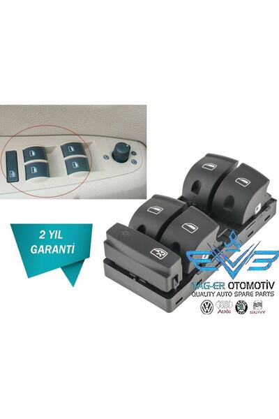 OEM Audi A4 B7 2005-2008 Ön Sol Cam Açma Kapama Düğmesi 8e0959851b