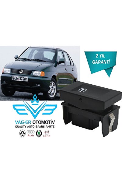 OEM VW POLO CLASSIC 2000-2002 ÖN SOL CAM AÇMA KAPAMA DÜĞMESİ TUŞU LTS