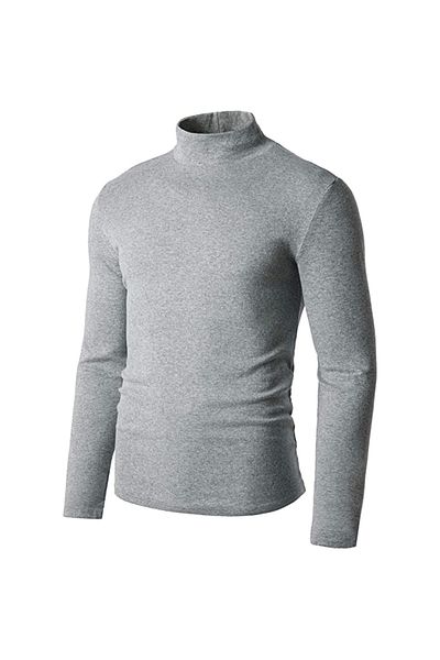 AVSARWEAR Unisex Slimfit Θερμικό ζιβάγκο Γκρι Badi