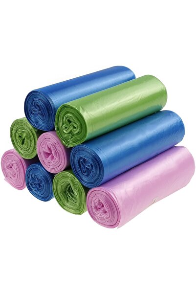 EFTAPLAST 80*110 Renkli Çöp Torbası 300gr (20 RULO-200 ADET)