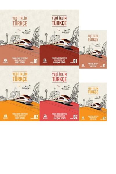 Yunus Emre Enstitüsü Yedi Iklim Türkçe Öğreten B1-b2 Türkçe Set