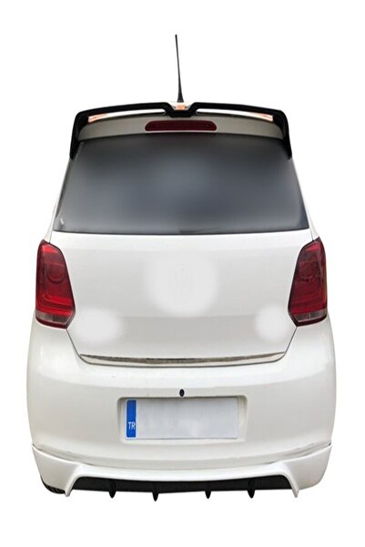 sniper tuning Volkswagen Polo Uyumlu  Yarasa Spoiler 2010- Boyasız Astarsız Ham