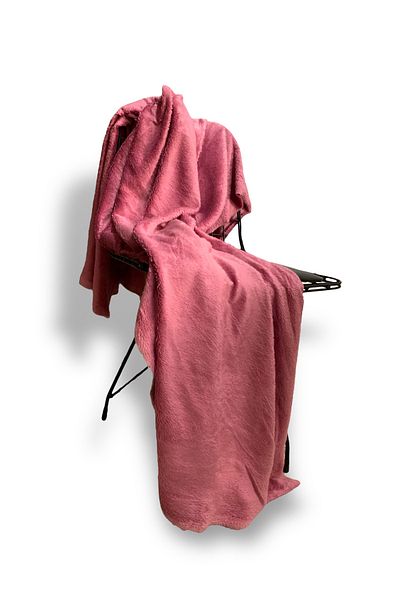 PLUSH STUDIO Zp Velboa, Εισαγόμενο λεπτό βελούδινο ύφασμα 100x150cm λιλά Υφάσματα για το σπίτι Ένδυση