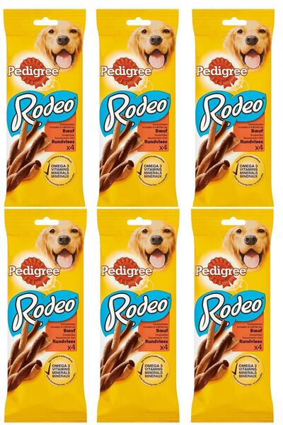 Pedigree Rodeo Sığır Etli Vitaminli Ödül Maması ( 70 Gr ) ( 6 Adet )