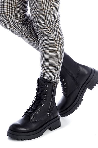 XTI Stiefelette - Schwarz - Blockabsatz