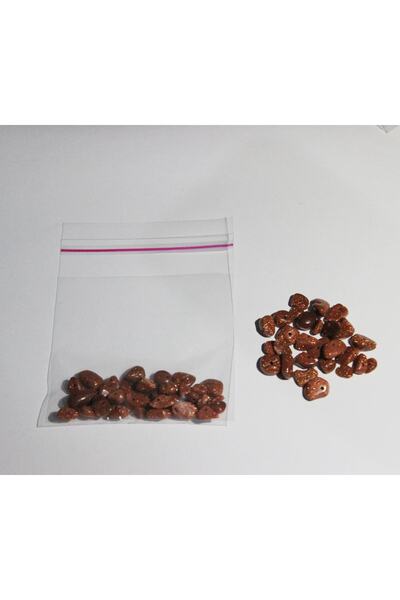 Mıçı حجر النجمة البني الحجر الطبيعي المكسور المثقوب - 20 جرام اصنع مجوهراتك ا...