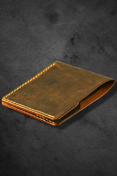 SAFİR DERİ Lidya Taba Classic Leather Wallet