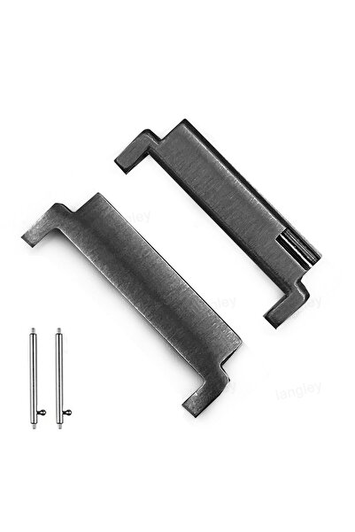 Microcase Universal Akıllı Saatler Için 20 Mm To 22 Mm Çevirici Metal Kordon ...