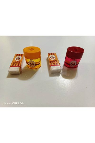 Mikro Set of 2 Erasers and Pencil Opener 2 Pieces