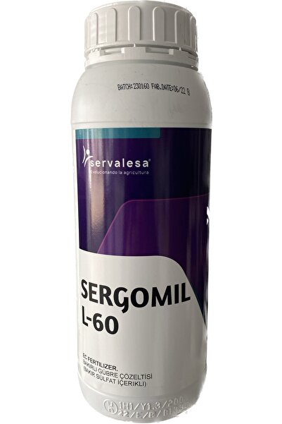 SERVALESA Sergomil - 1 lt (Bitkisel Kaynaklı Bakırlı Sıvı Gübre)
