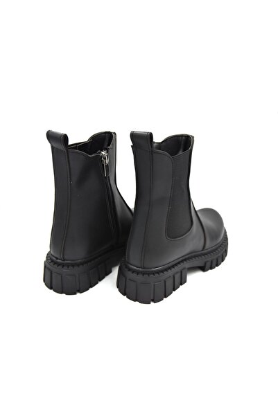 Prego Sema Lastikli Fermuarlı Içi Sıcak Astar Termo Kaymaz Taban Suya Dirençli Çocuk Bot