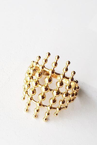 MorMajor Silver Tasarım Crown Gümüş Yüzük