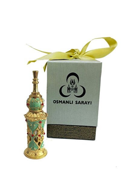 Osmanlı Sarayı Hürrem Sultan Kokusu Sarı Kule Tasarı Kule Şişe 12gr Yeşil