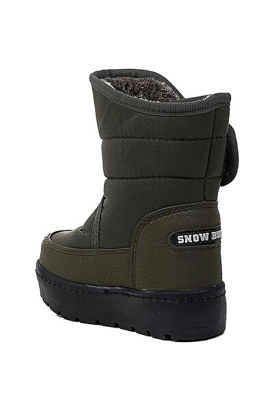 Lepetit Bebek Paraşüt Deri Bot Sıcak Yumuşak Kürklü Astar Kaymaz Termo Taban Cırtlı