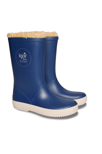 IGOR W10207 Splash Nautico Borreguito Jeans Παιδικές μπότες βροχής