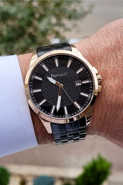 Ferrucci Men's Wristwatch with Calendar