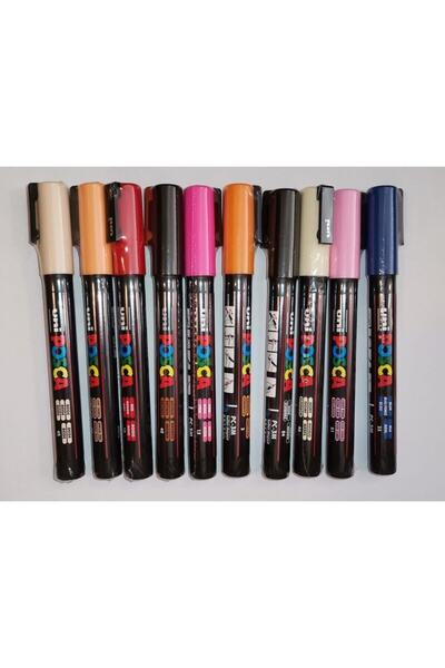 POSCA Unı Pc-3m 10'lu Set
